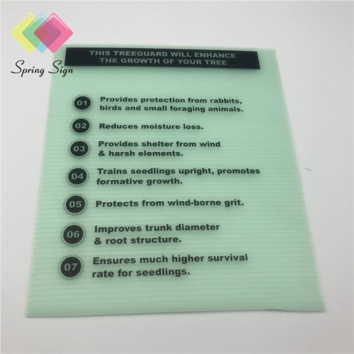 Corrugated Plastic Sheet PP Hollow Board Density 750 4x8 White
