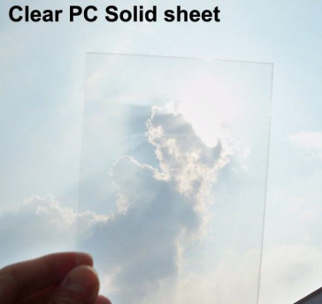 Folja tal-Polikarbonat Solidu Ċar