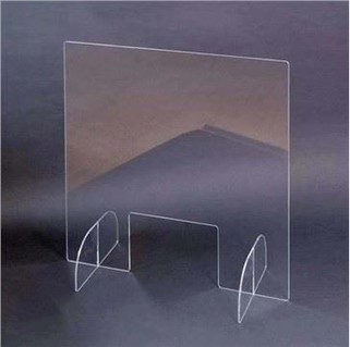 Reżistenza għal C19- 32x24 Pulzieri Acrylic Barrier Shield