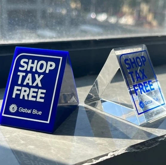 Custom Acrylic LOGO Block factory