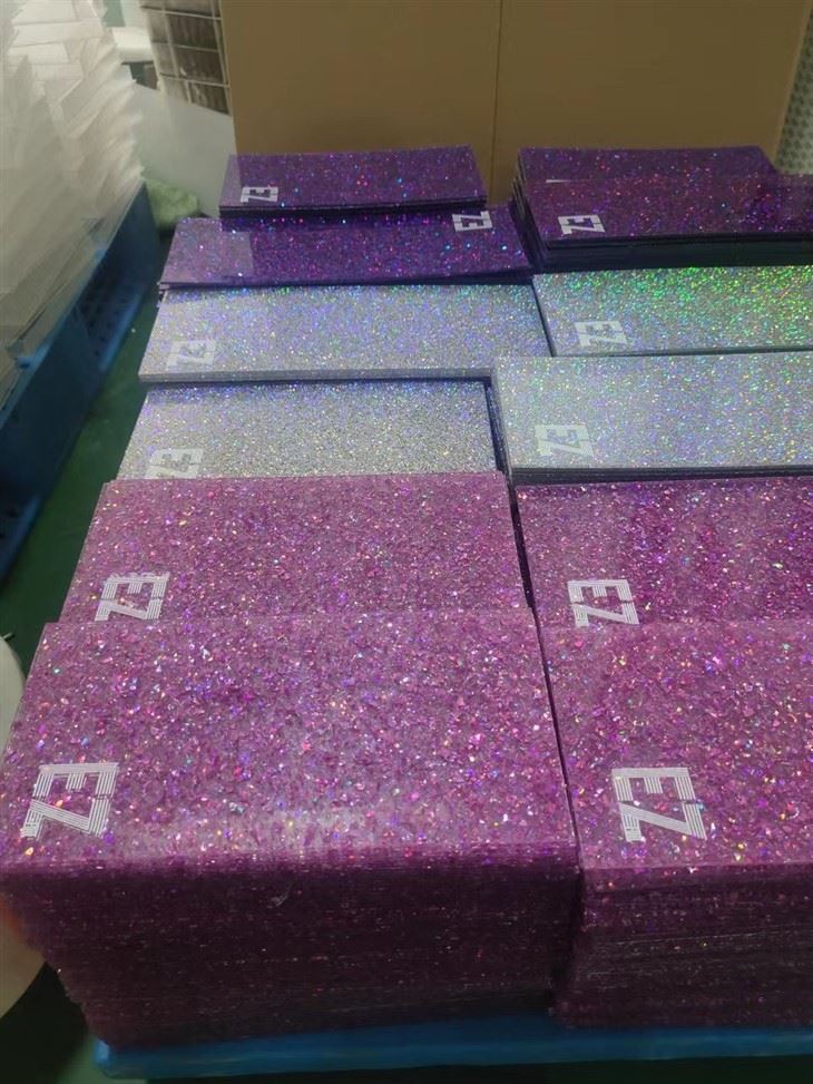 Laser Engraving And Cutting Glitter Plexiglass Acrylic Sheet
